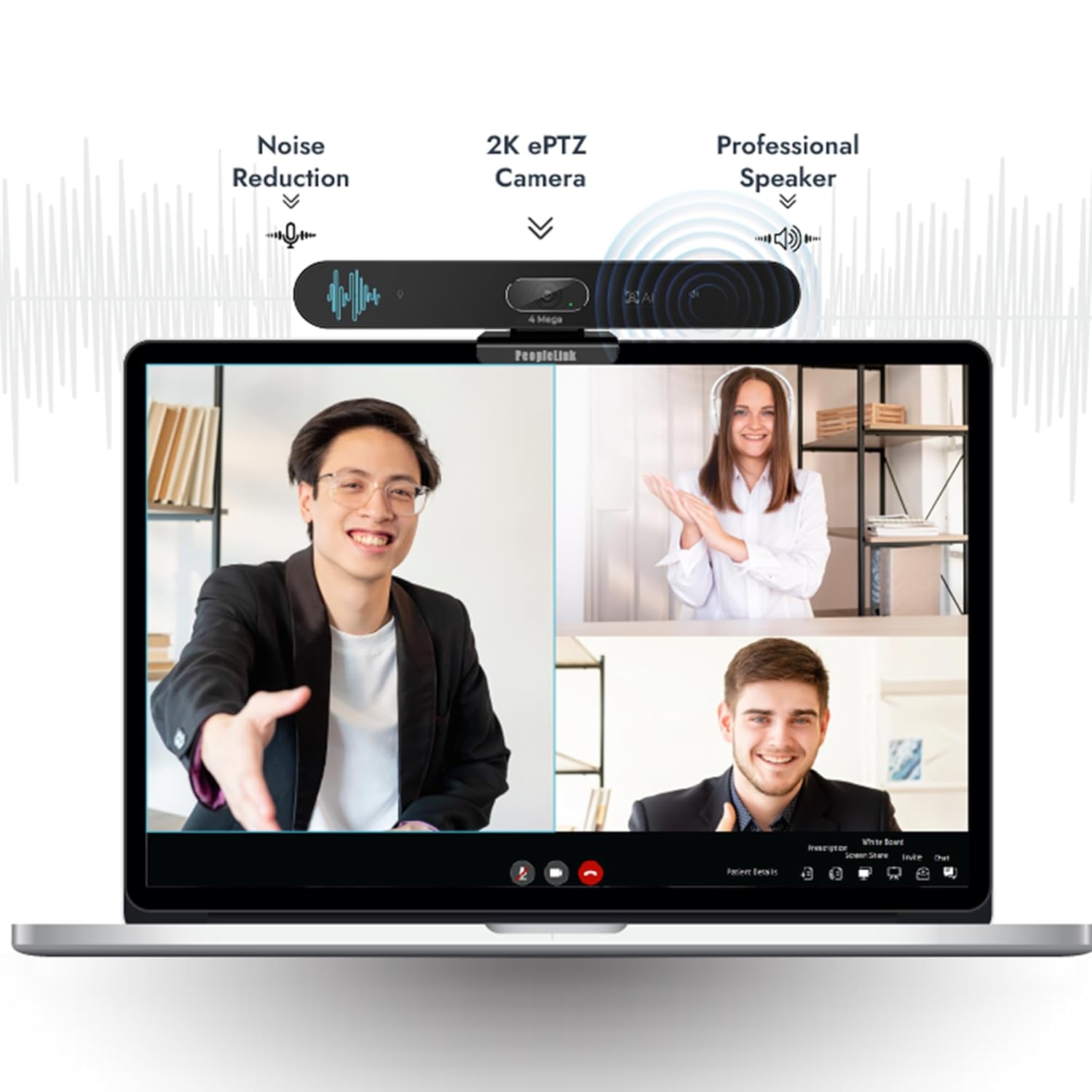 Stellar X20 New Generation 2K - Full HD AV Conference Camera with AI Auto Framing