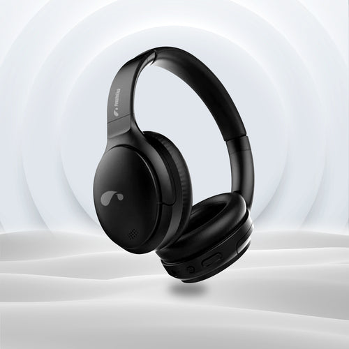 Sonic OE12W ANC Wireless Over Ear Headphone with Mic for calling & Music
